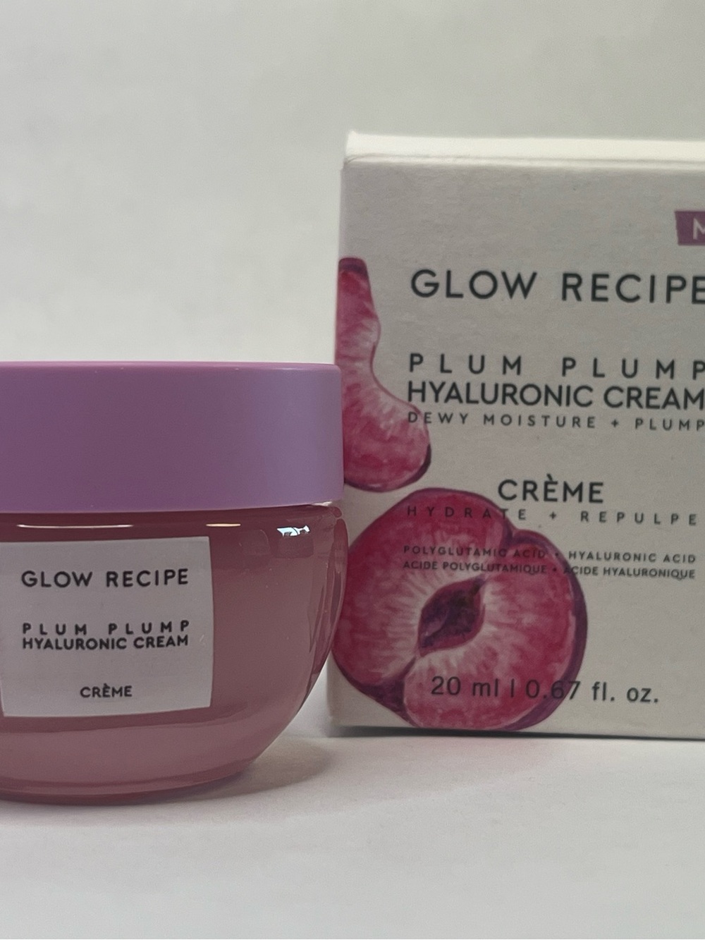 Glow Recipe Plum Plump Hyaluronic Cream - Hydrating Korean Skincare